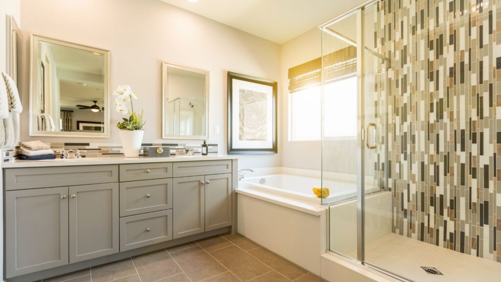 Bathroom that has been remodeled in Sarasota